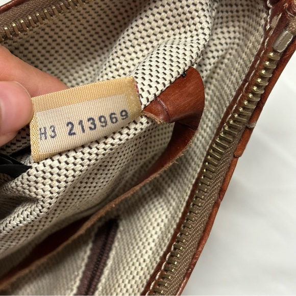 Rooney & Bourke shoulder bag brown crocodile - Picture 5 of 6